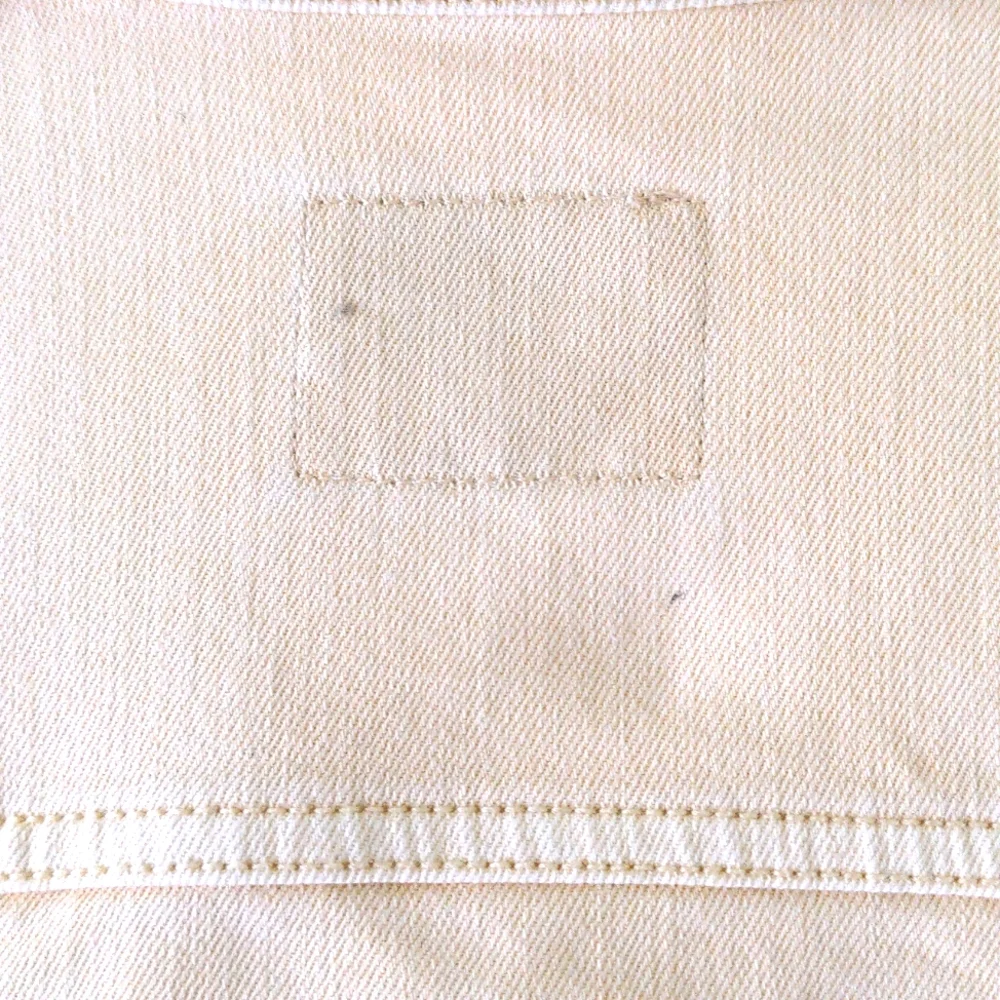 Old Navy butter yellow denim jacket size large (10-12)